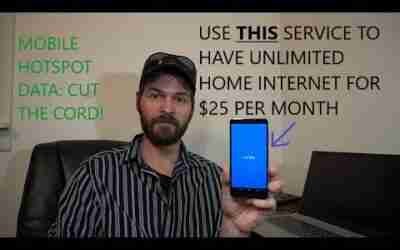 Unlimited 4G LTE Home Internet Visible Wireless – Mobile Hotspot Data No Throttle/Caps Rural Review