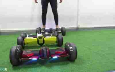 Gyroor F1 Hoverboard testing