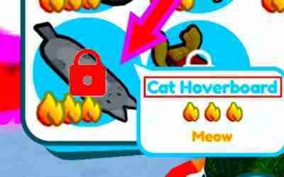 HOW TO GET THE CAT HOVERBOARD! Pet Sim X (Roblox)