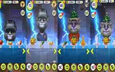 My Talking Tom level 62 VS level 63 VS level 70 VS level 80  Gameplay Great Makeover for Children HD