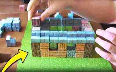 MINECRAFT EN LA VIDA REAL ? ¡HORA DE CONSTRUIR UNA CASA! ?? | JUGANDO CON VIRTUALCRAFT