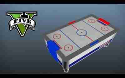 Airhockey en GTA V (Archivos ocultos – Nuevos modos de juego)
