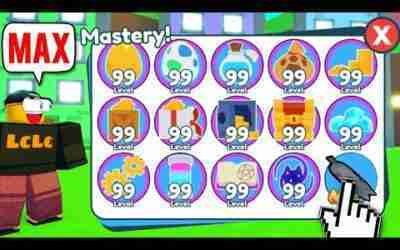 HOW i GOT MAX 99 MASTERY on EVERYTHING POSSIBLE in Pet Simulator X