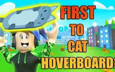 FIRST TO CAT HOVERBOARD? Also Tips on MAX MASTERY Pet Simulator X