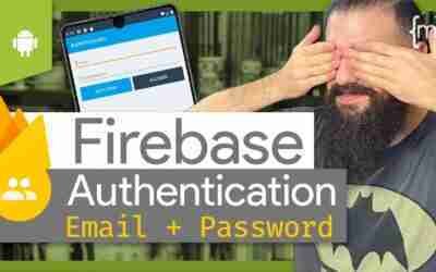 FIREBASE Authentication Android ? LOGIN SCREEN Android Studio (con Email y Contraseña) [2020]