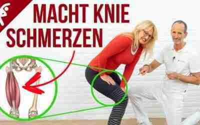Dieser Muskel macht 90 % aller Knieschmerzen❗ Dehne ihn direkt! (Übungen)