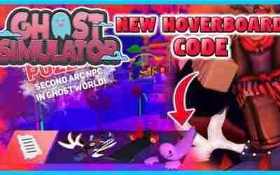 GHOST SIMULATOR *NEW CODE FOR A FREE HOVERBOARD* UPDATE 103