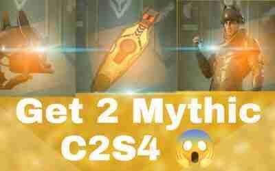 Get 2 Mythic C2S4 Session | Free Hoverboard | Mythic Headgare  In Pubg Mobile | Bgmi