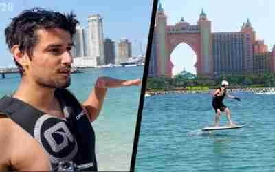 Flying on a Real Hoverboard!