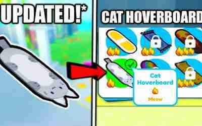 *UPDATED* HOW TO UNLOCK THE CAT HOVERBOARD IN Pet Simulator X
