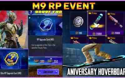 Anniversary Hoverboard In Pubg Mobile 1.9 || M9 Group Purchase Perk Event  Explained (Hindi)