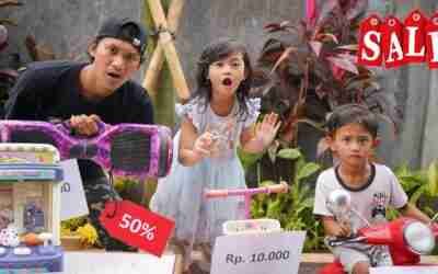 SEWA-SEWA AN MAINAN ANAK Motor motoran  – Bermain Hoverboard Dan Sepeda | Ali vlog