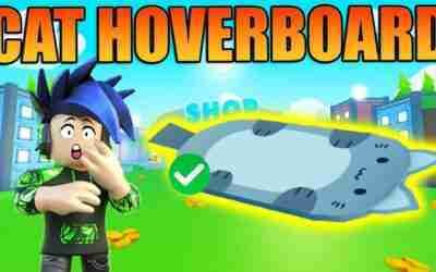 HOW TO GET THE CAT HOVERBOARD in Pet Simulator X
