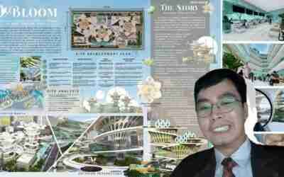 FUTURISTIC TRANSPORT TERMINAL (Architectural Competition Plate Presentation) | UST Arki