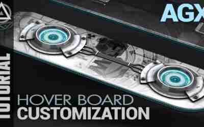 AGX HOVERBOARD – CUSTOMIZE [TUTORIAL] Neurolab Inc. (Second Life)