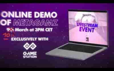 ? LIVESTREAM | ONLINE DEMO OF METAGAMZ ?