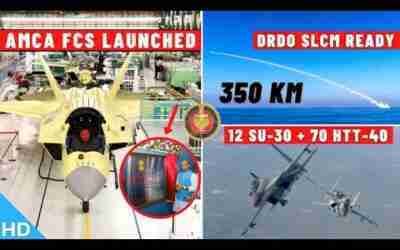 Indian Defence Updates : AMCA FCS Launched,DRDO SLCM Ready,12 Su-30 Deal,Mi-17 Overhaul,6 More OPV's