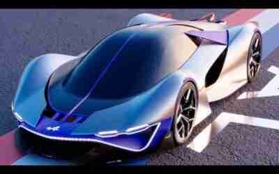 Next-generation Alpine A4810 by IED Concept revealed | The car that embraces future technologies !