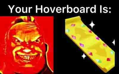 Mr incredible becoming canny (your hoverboard)