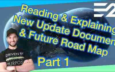 Earth2 Update Pt1, Reading pre-white paper document… crypto, games, P2E, money and future road map