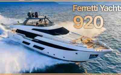 Ferretti Yachts 920 Luxury Yacht