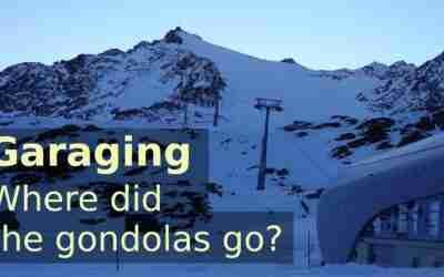 The hidden depths where gondolas are sheltered for the night