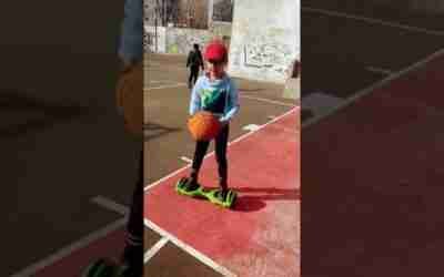 Hoverboard Basketball