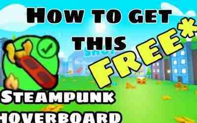 How To Get *SteamPunk Hoverboard In PET SIMULATOR X
