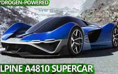 New 2023 Alpine A4810 Hydrogen-Fuled Supercar REVEALED