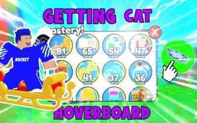 Getting the *CAT HOVERBOARD* in Pet Simulator X | Roblox