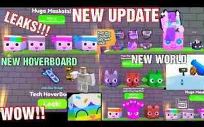 *NEW* UPDATE LEAKS!! NEW HOVERBOARD. NEW HUGE. NEW WORLD?! |Pet Simulator X