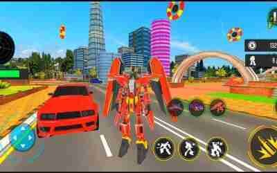 Futuristic Wing Robot Horse Games 2022: Horse Car Jet Transformation Part3 – Android iOS Gameplay