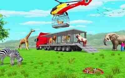 Farm Animals Transport Truck Simulator: Rhino Lion Tiger – Android iOS Gameplay
