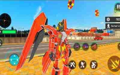 Futuristic Wing Robot Horse Games 2022: Horse Car Jet Transformation Part2 – Android iOS Gameplay