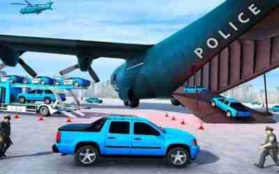 US Police Car Transport Truck Airplane Simulator Game – Android iOS Gameplay