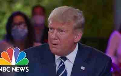Trump Questioned If His Opinion On Mask Wearing Changed After Contracting Covid | NBC News