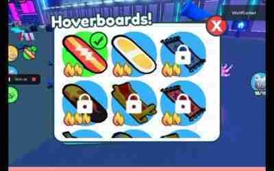 HOW TO GET ALL THE HOVERBOARDS-(NOT INCLUDING THE CAT HOVERBOARD)