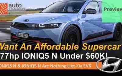 [IONIQ 5 N & 6 N] 600 hp Electric N cars will be different beasts from the Kia EV6 GT!