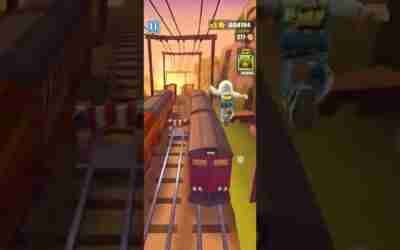 playing Subwaysurfers video Game | #gaming #shorts |?30(5)