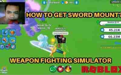 Sword HoverBoard :) | Weapon Fighting Simulator | Roblox Tagalog #1