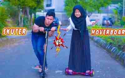 Drama | Balapan Hoverboard vs Skuter