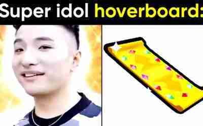 Super idol hoverboard in Pet Simulator X!