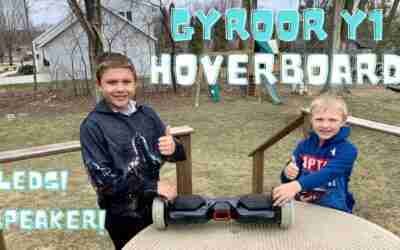 Gyroor Y1 6.5" Hoverboard: Unboxing, Riding & Review!!