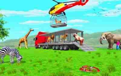 India Farm Animals Transporter Truck Simulator Wild Sim – Animal Truck Simulator Game – Android Game