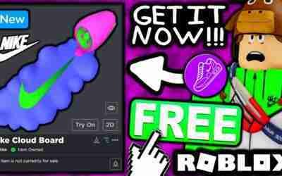 FREE ACCESSORY! HOW TO GET Nike Cloud Board! (ROBLOX NIKELAND EVENT)