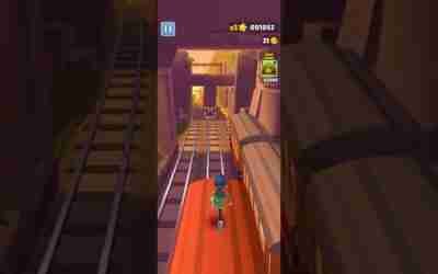 playing Subwaysurfers video Game | #gaming #shorts |?262(1)