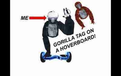 I played gorilla tag on a hoverboard