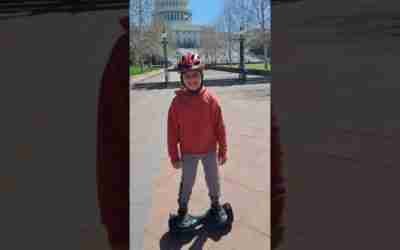 Hover Boarding @US Capitol#hoverboard #washingtondc #uscapital