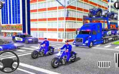 Police ATV Quad Bike Transport – Police Cargo Truck Transporter – Android Gameplay