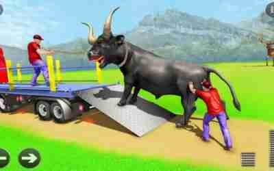 PK Eid Animal Transport Truck | Animal Cargo Truck Transport | Sea Animal Truck Transport Simulator